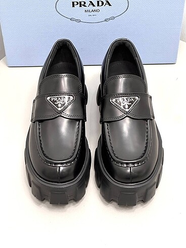 prada makosen oxford loafer - Görsel 3