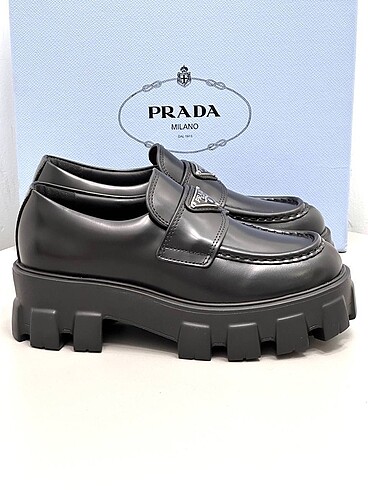 prada makosen oxford loafer - Görsel 4