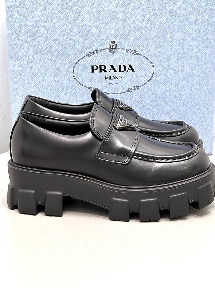 prada makosen oxford loafer - Görsel 4