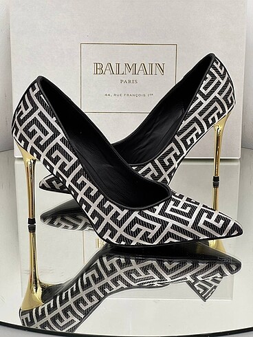 37 Beden Balmain topuklu ayakkabı stiletto balmain stiletto