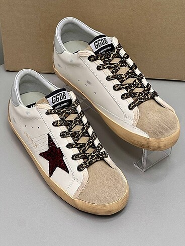 Golden goose sneaker ayakkabı leopar golden goose