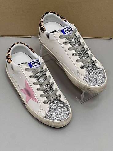 36 Beden Golden goose sneaker ayakkabı golden goose leopar detaylı