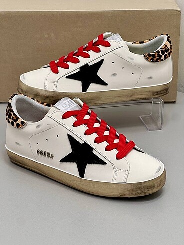 Golden goose ayakkabı sneaker leopar detay golden goose