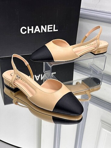 Chanel sandalet chanel babet ayakkabı chanel sandal