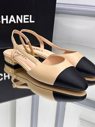 37 Beden Chanel sandalet chanel babet ayakkabı chanel sandal