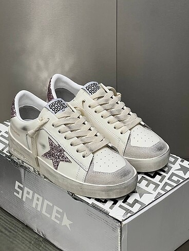 36 Beden beyaz Renk Golden goose sneaker golden goose spor ayakkabı