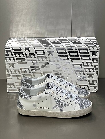 Golden Goose Deluxe Golden goose sneaker golden goose spor ayakkabı gümüş