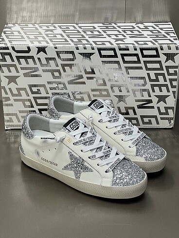 Golden goose sneaker golden goose spor ayakkabı gümüş