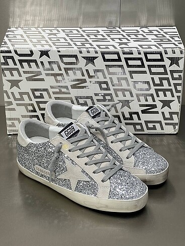 Golden goose sneaker golden goose spor ayakkabı gümüş