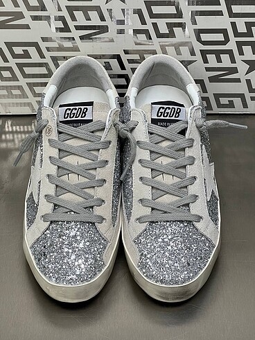 37 Beden Golden goose sneaker golden goose spor ayakkabı gümüş