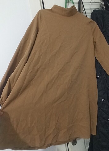 m Beden camel Renk Tesettür ikili takım 