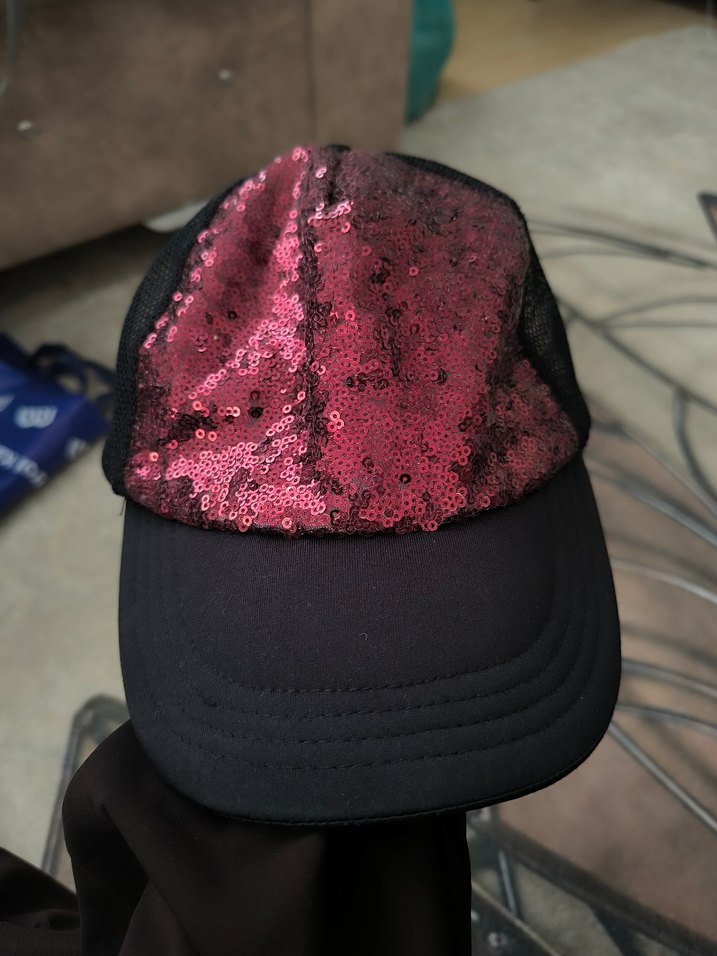 Pembe Parlak Kadın Şapka - Görsel 3