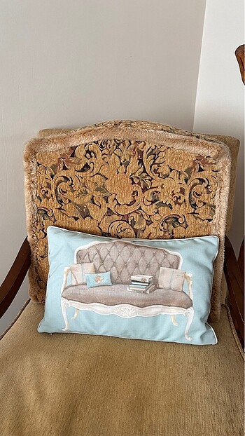 Ceviz ağacından yapılma 2?li berjer takım - Görsel 8