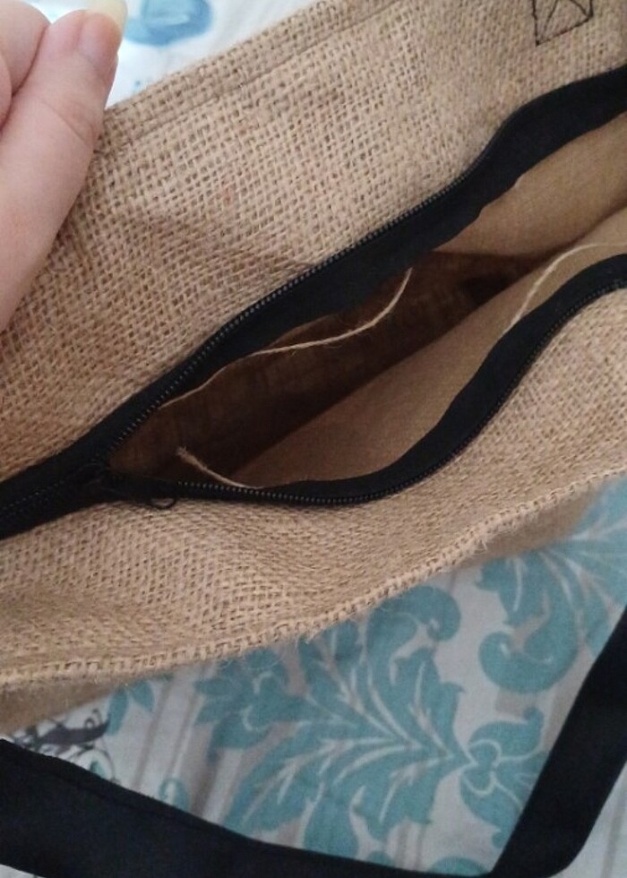 Hasır çanta ve cüzdan - Görsel 5