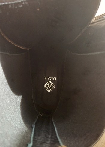 Orjinal Desa Kadın Bot Krem Renk - Görsel 14