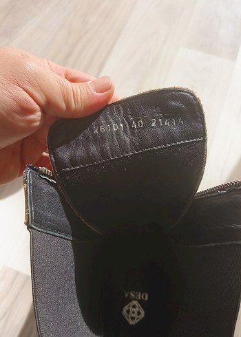 Orjinal Desa Kadın Bot Krem Renk - Görsel 3