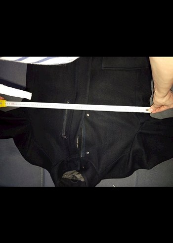 Beymen Siyah Kuşaklı Erkek Kaban - Görsel 8