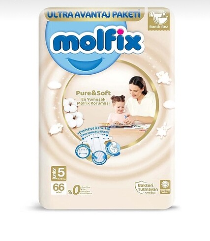 Molfix pure soft 5 no 66 adet