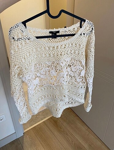 H&M dantelli bluz