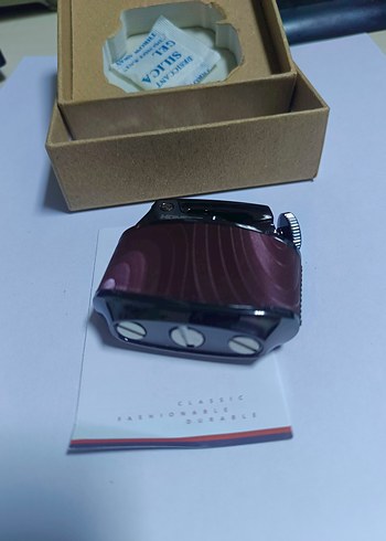 Bordo Honest Metal Çakmak - Görsel 7