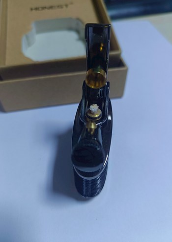 Siyah HONEST Desenli Çakmak - Görsel 5