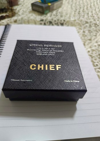 chief Altın Renkli İşlemeli Çakmak - Görsel 10