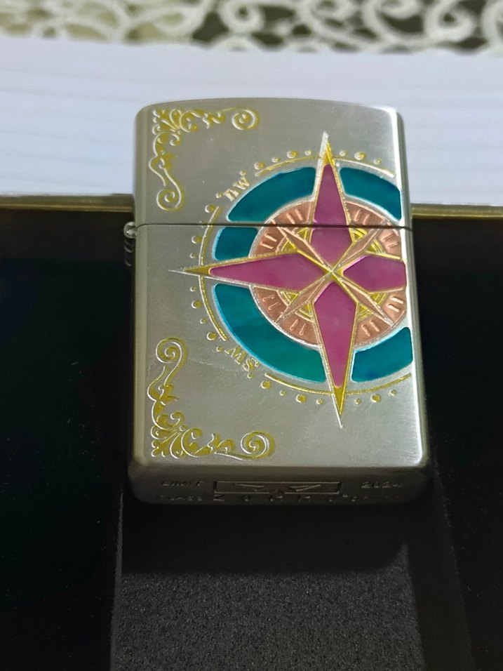 zorro Zippo çakmak - Görsel 5