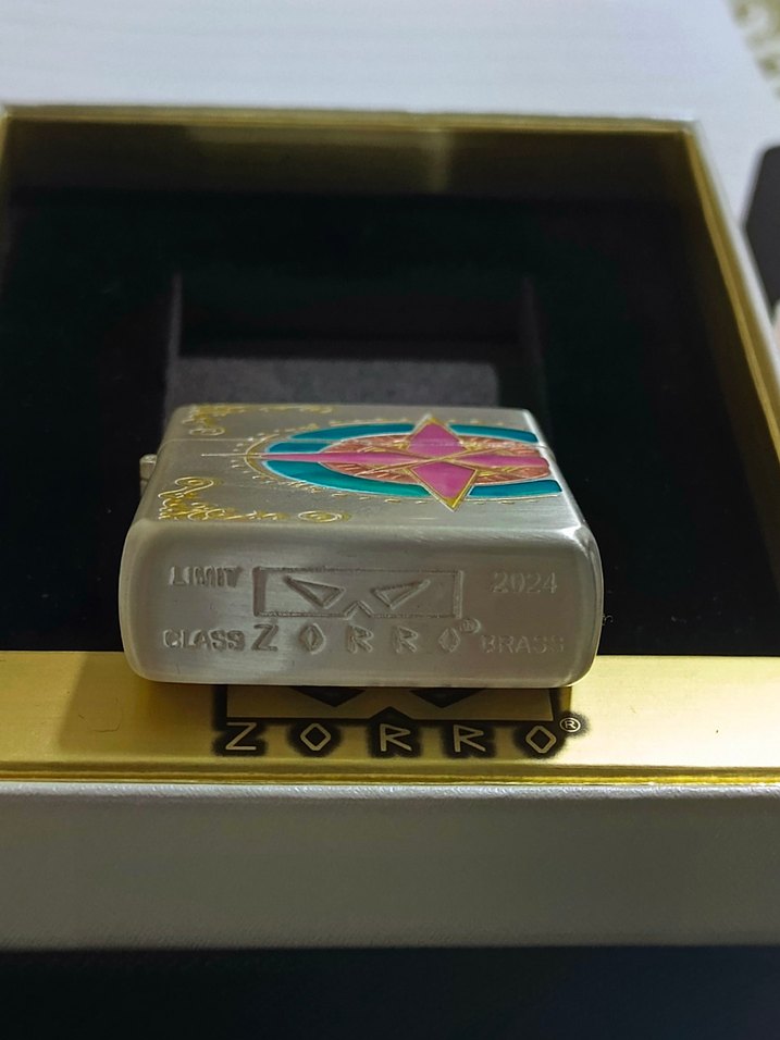 zorro Zippo çakmak - Görsel 2