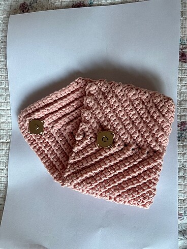 Örgü cüzdan - Görsel 2