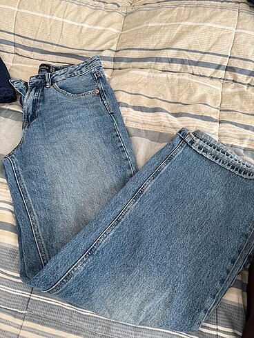 38 Beden mavi Renk Stradivarius jean D92