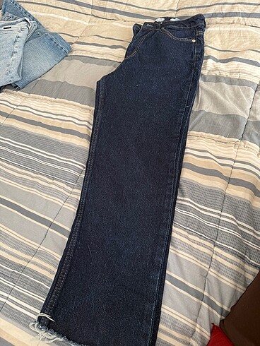 s Beden lacivert Renk Zara Jeans Flare