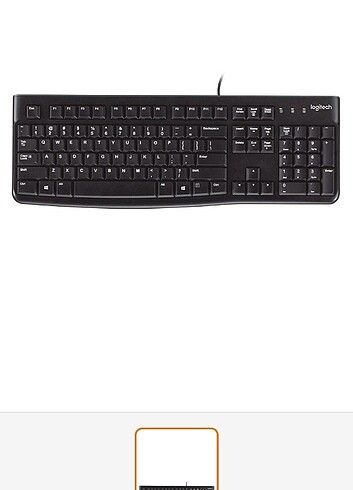 Logitech k120 klavye