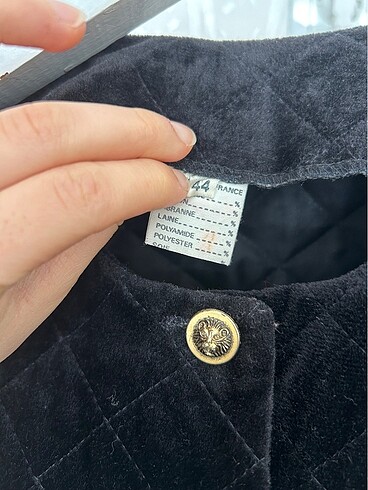 l Beden Fransız Vintage ceket