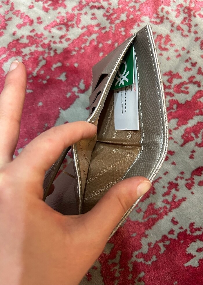 Sıfır Benetton Cüzdan - Görsel 5