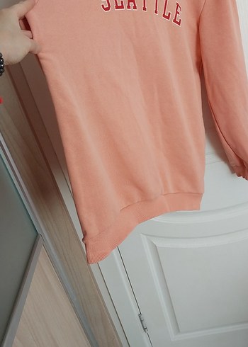 xl Beden pembe Renk #sweatshirt #kadın #büyükbeden #oversize #pamuklu #yeni