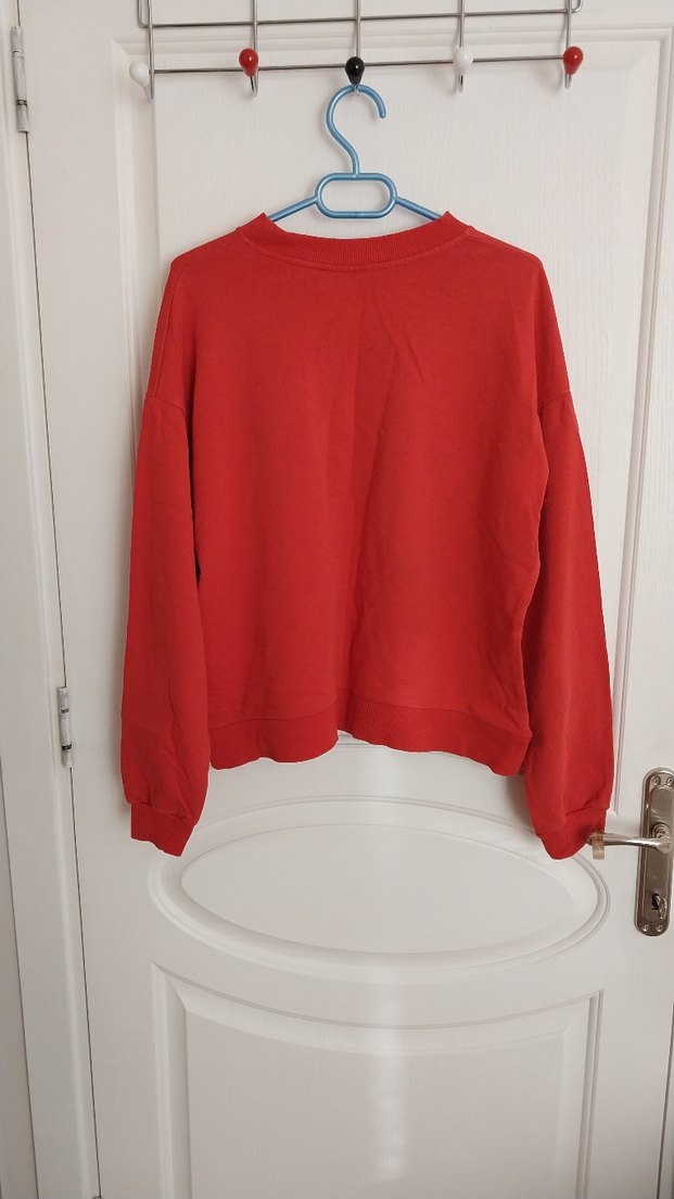 #sweatshirt #pamuklu #kadın #oversize #rahatkalıp #yeni #tarz - Görsel 2