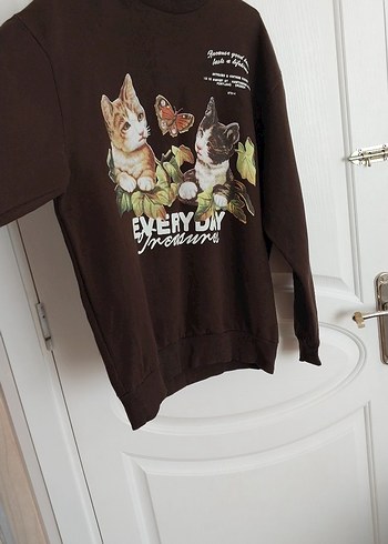 #sweatshirt #kadın #kışlık #polar #kalın #retro #oversize #tarz - Görsel 2