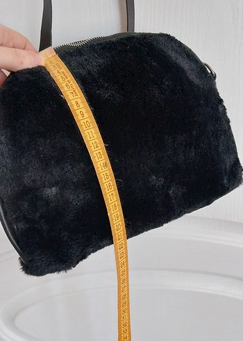 #kürk #çanta #siyah #moda #stil #yeni #tarz - Görsel 12