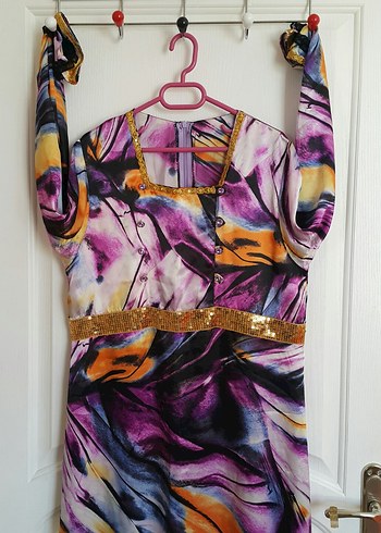 #uzun #elbise #saten #şık #moda #trend #yeni - Görsel 5