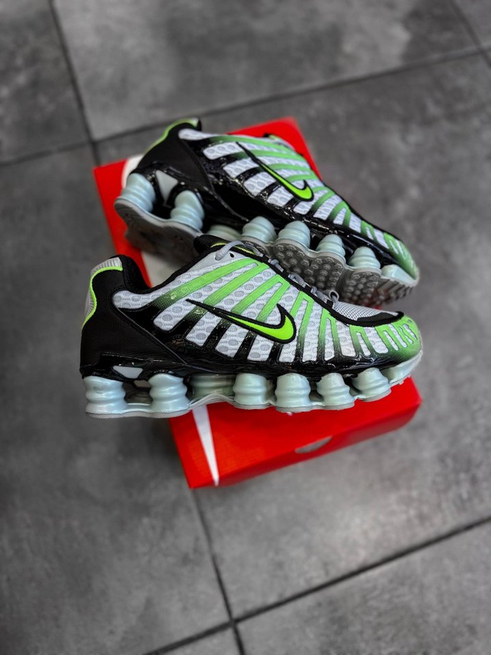 Nike shox Yeşil Renkli Erkek Spor Ayakkabı - Görsel 3