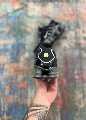 Nike shox Siyah Tie-Dye Erkek Spor Ayakkabı - Görsel 2