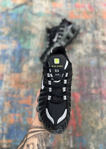 nike shox Siyah Bağcıklı Erkek Spor Ayakkabı - Görsel 5
