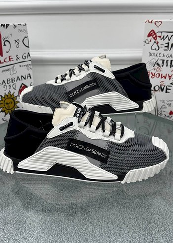 Dolce & Gabbana Gri Erkek Spor Ayakkabı - Görsel 7