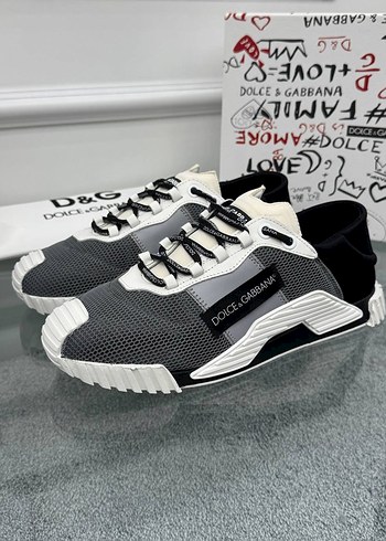 Dolce & Gabbana Gri Spor Erkek Sneakers - Görsel 2