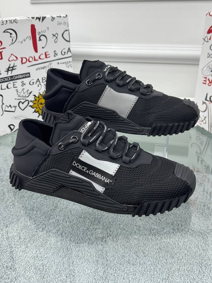 Siyah Dolce & Gabbana Erkek Spor Ayakkabı - Görsel 2