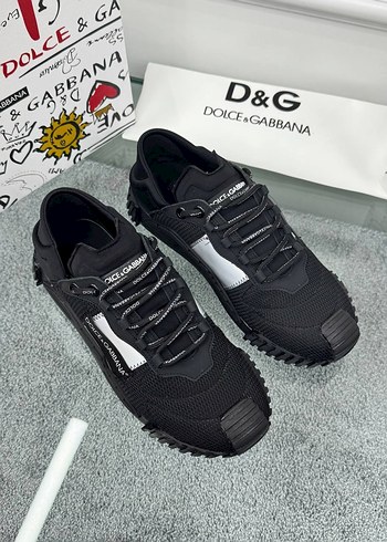 Siyah Dolce & Gabbana Erkek Spor Ayakkabı - Görsel 6