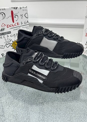 Siyah Dolce & Gabbana Erkek Spor Ayakkabı - Görsel 2