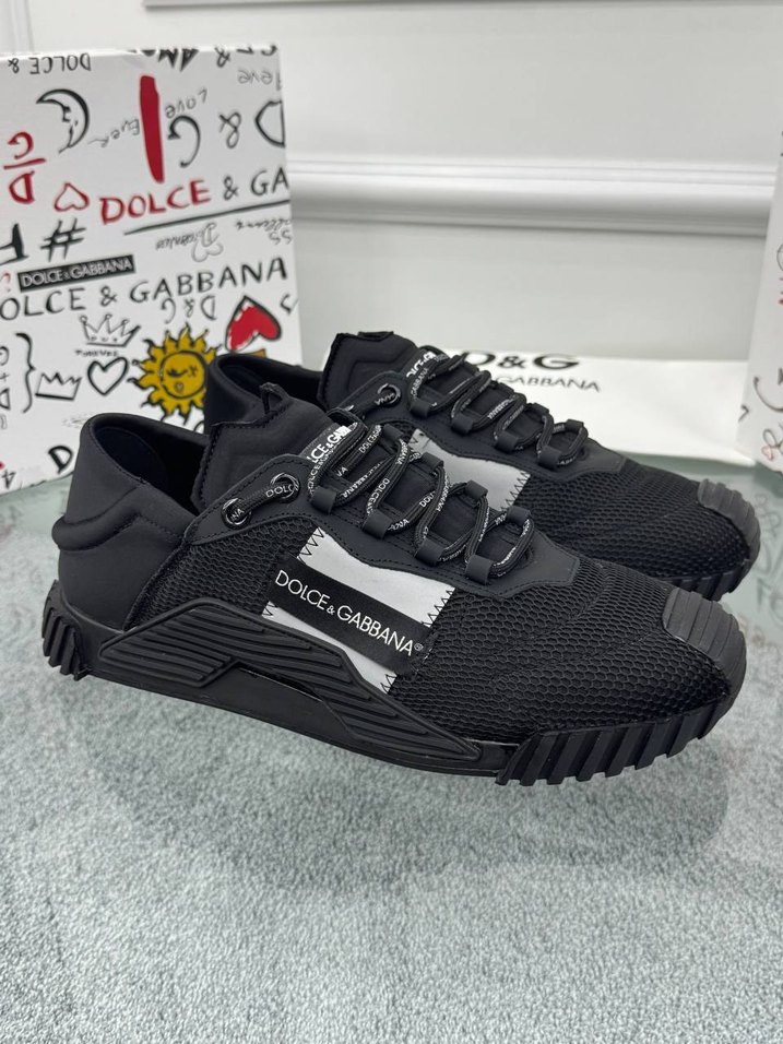 Siyah Dolce & Gabbana Erkek Spor Ayakkabı - Görsel 5