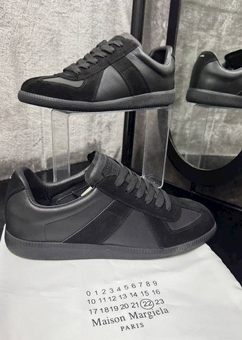 maison margiela Siyah Basic Stiletto Topuklu Spor Ayakkabı - Görsel 3
