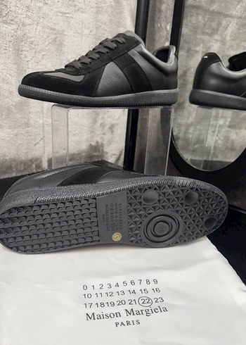 maison margiela Siyah Basic Stiletto Topuklu Spor Ayakkabı - Görsel 5